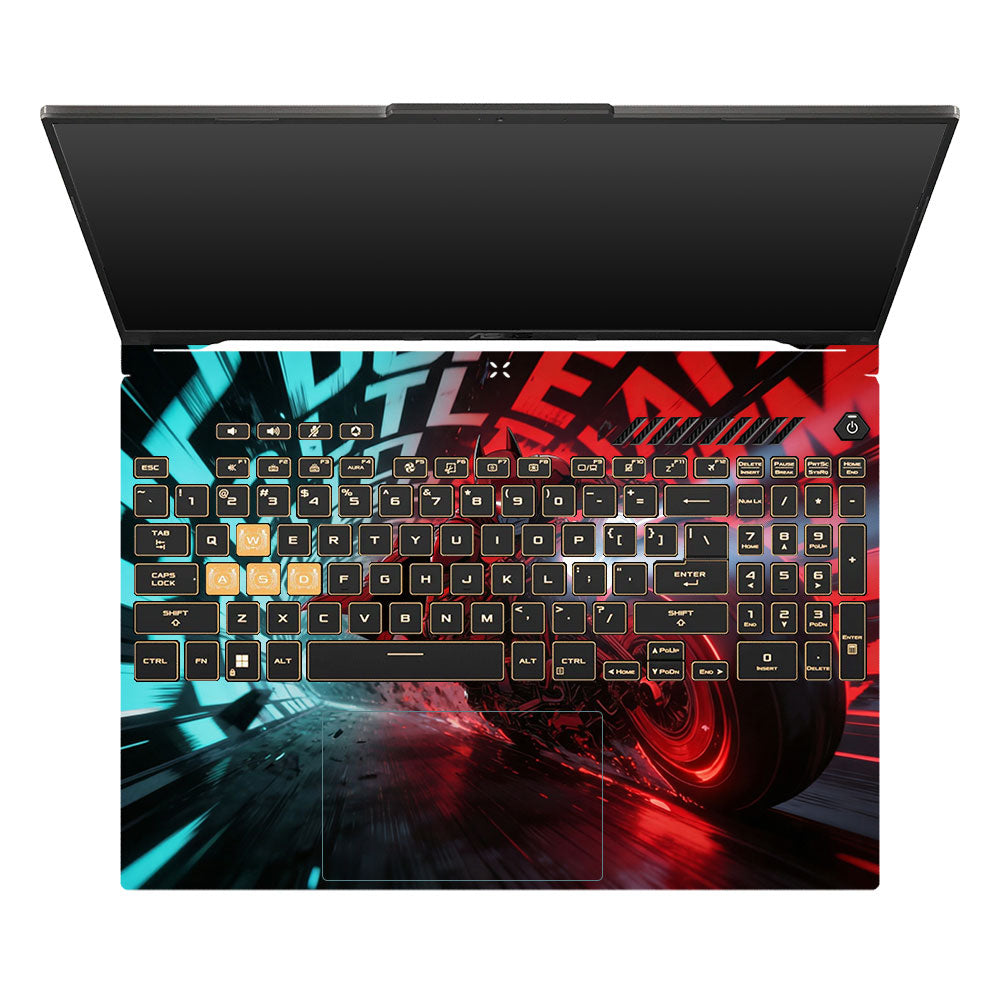 Dark Knight Overdrive Asus TUF Gaming F16 and TUF Gaming A16 Laptop Skin