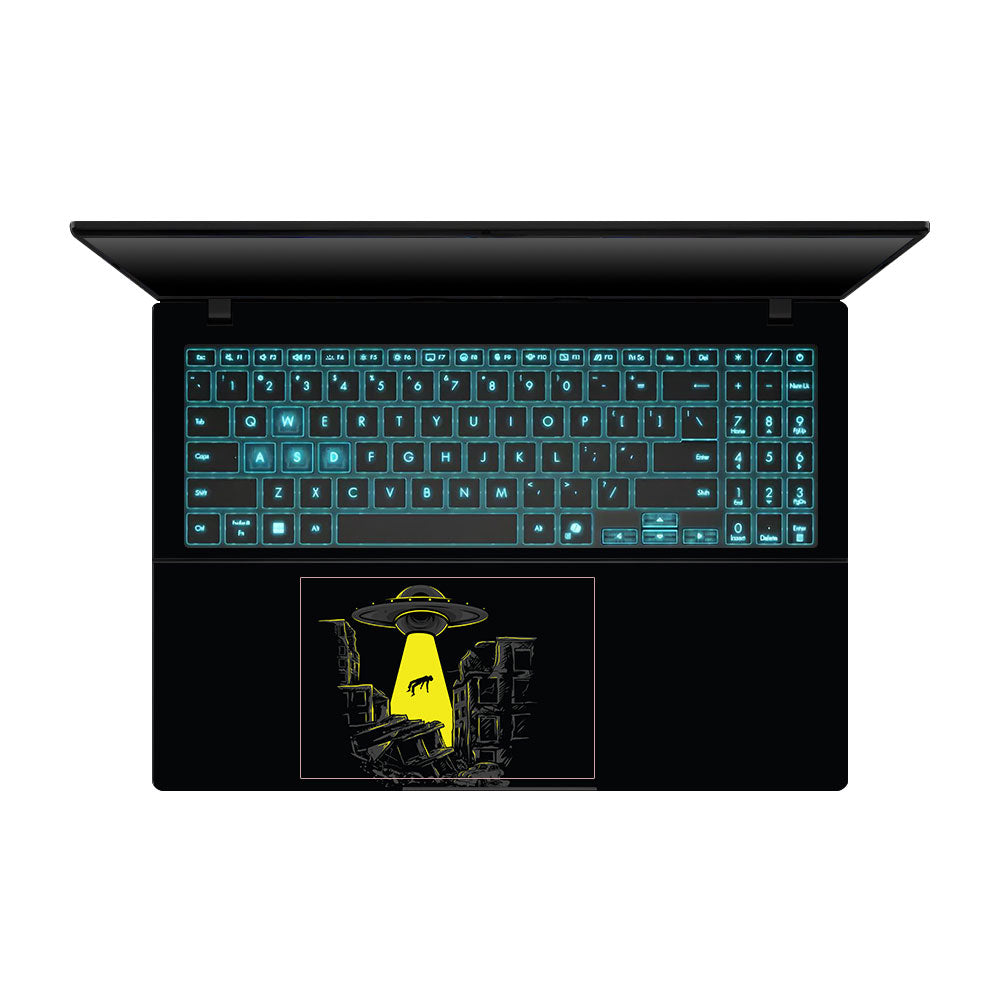Alien Abduction Asus Gaming V16 V3607 Laptop Skin