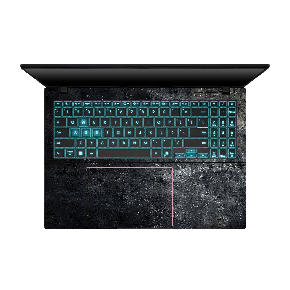 Dark Slate Armor Asus Gaming V16 V3607 Laptop Skin