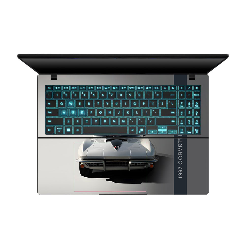 Retro Muscle Car Asus Gaming V16 V3607 Laptop Skin