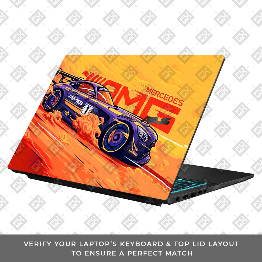 German Luxury Performance Asus Gaming V16 V3607 Laptop Skin