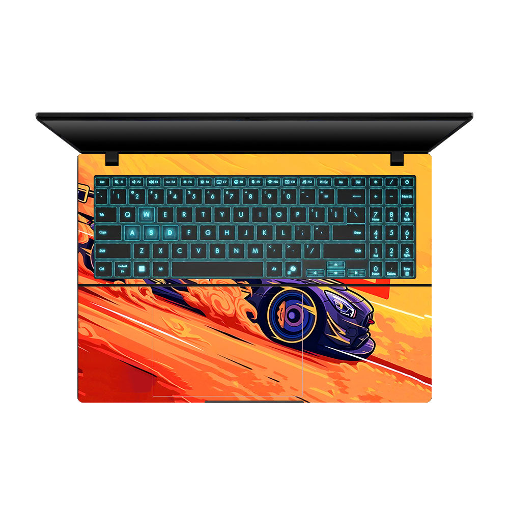 German Luxury Performance Asus Gaming V16 V3607 Laptop Skin