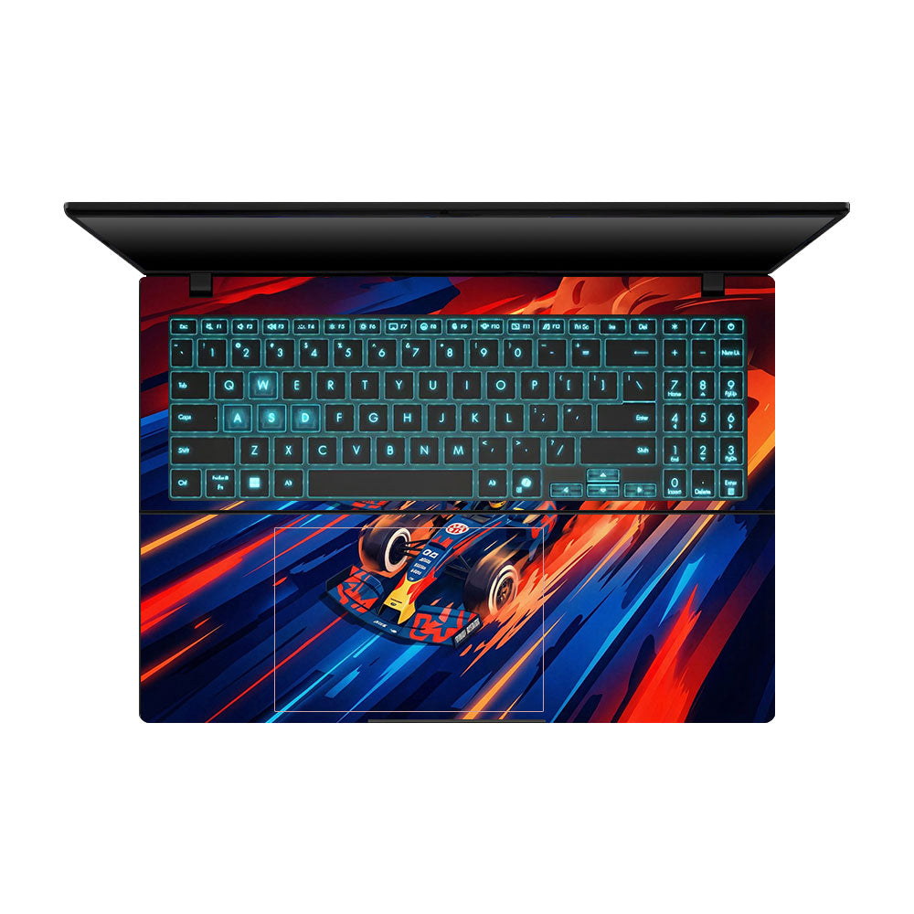 Red Bull Racing Velocity Asus Gaming V16 V3607 Laptop Skin