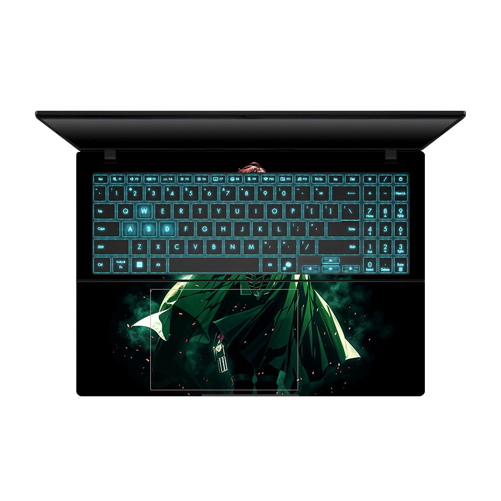 Dual Blade Warrior Asus Gaming V16 V3607 Laptop Skin