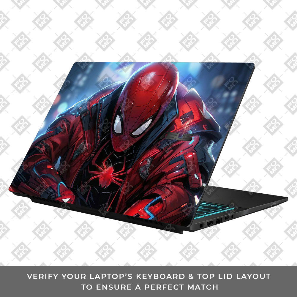 Spiderman Classic Asus Gaming V16 V3607 Laptop Skin