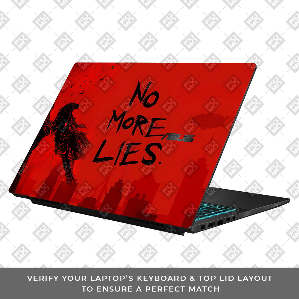 Masked Vigilante Hero Asus Gaming V16 V3607 Laptop Skin
