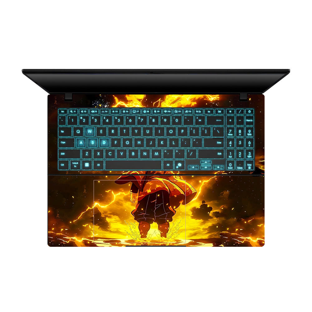 Zenitsu Lightning Strike Asus Gaming V16 V3607 Laptop Skin