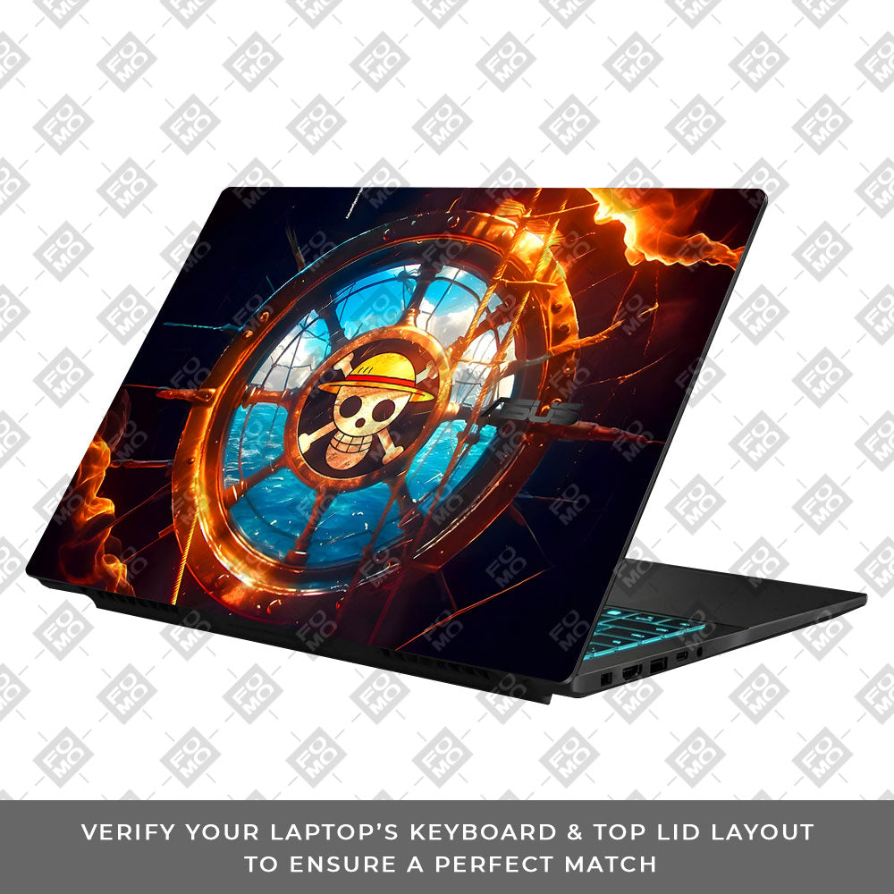 Straw Hat Pirates Emblem Asus Gaming V16 V3607 Laptop Skin