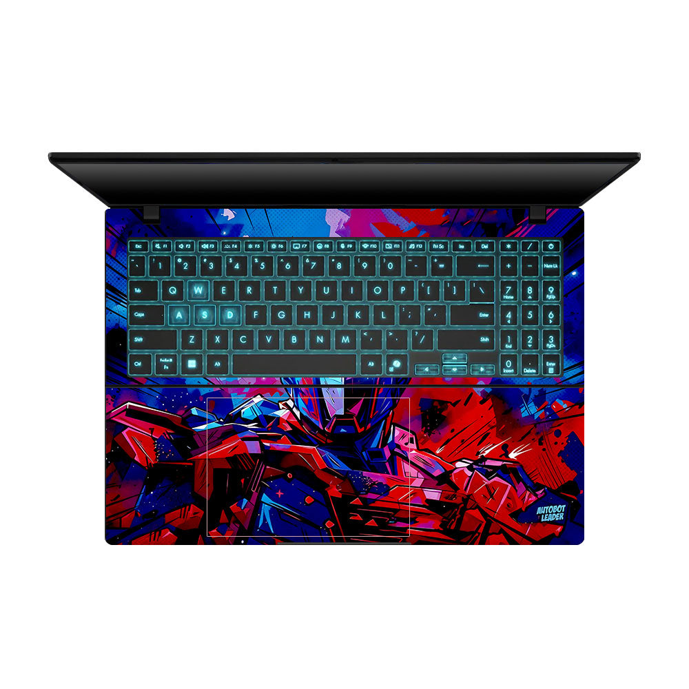 Optimus Prime Transformer Asus Gaming V16 V3607 Laptop Skin