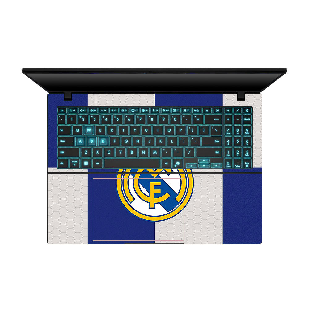 Royal Reign Real Madrid Glory Asus Gaming V16 V3607 Laptop Skin
