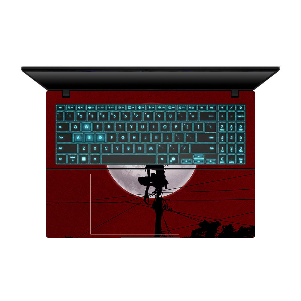 Dark Anime Reaper Asus Gaming V16 V3607 Laptop Skin