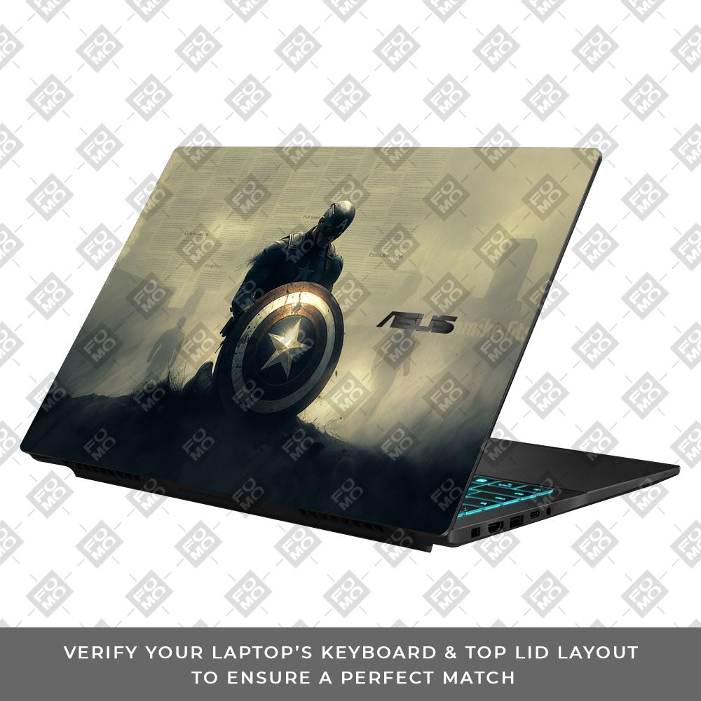 Captain's Valor Asus Gaming V16 V3607 Laptop Skin