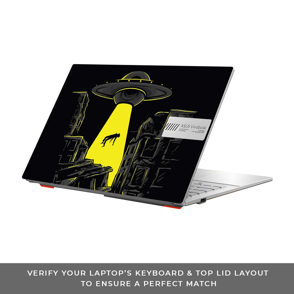 Alien Abduction Asus Vivobook Go 14 E1404 Laptop Skin