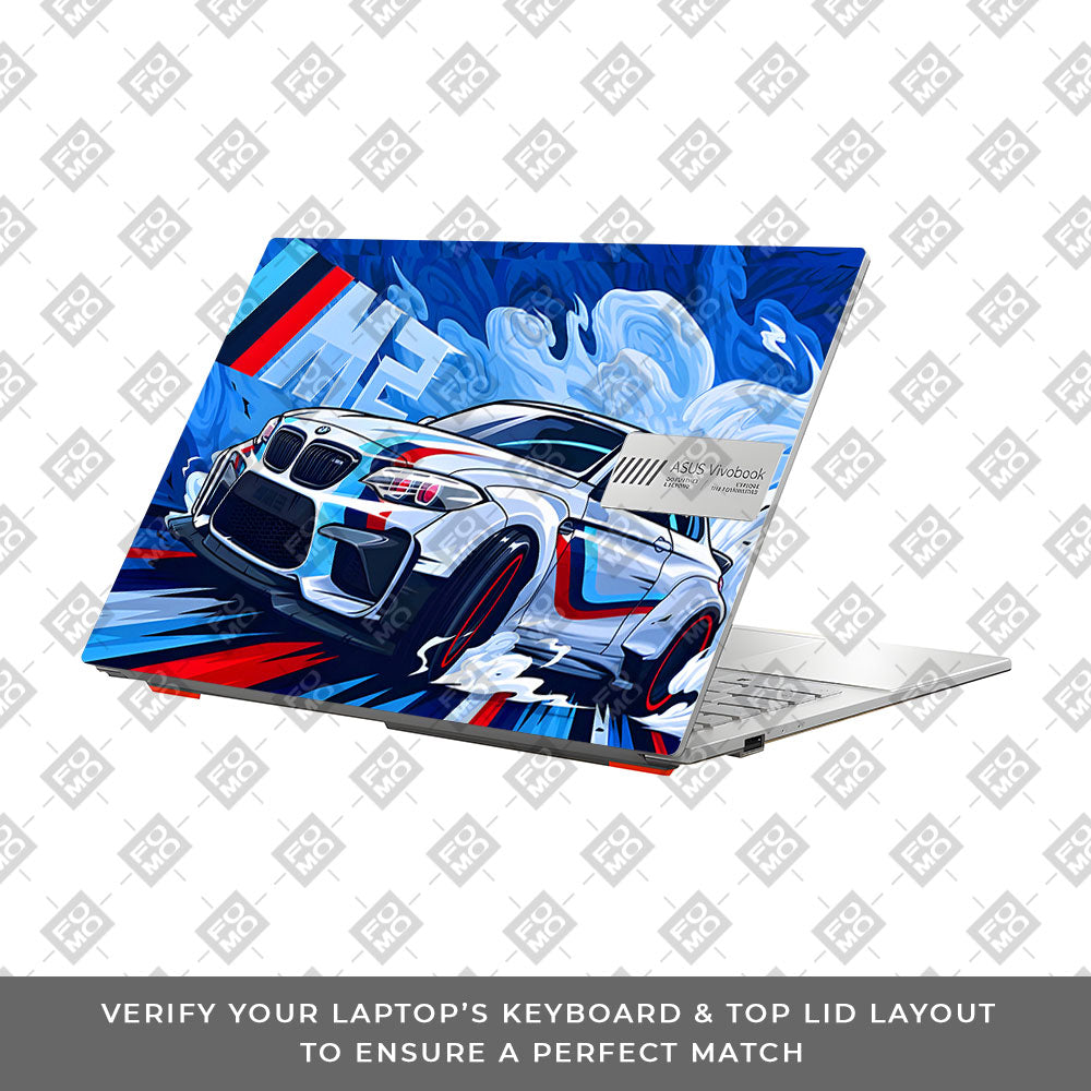 BMW M2 Asus Vivobook Go 14 E1404 3D Laptop Skin