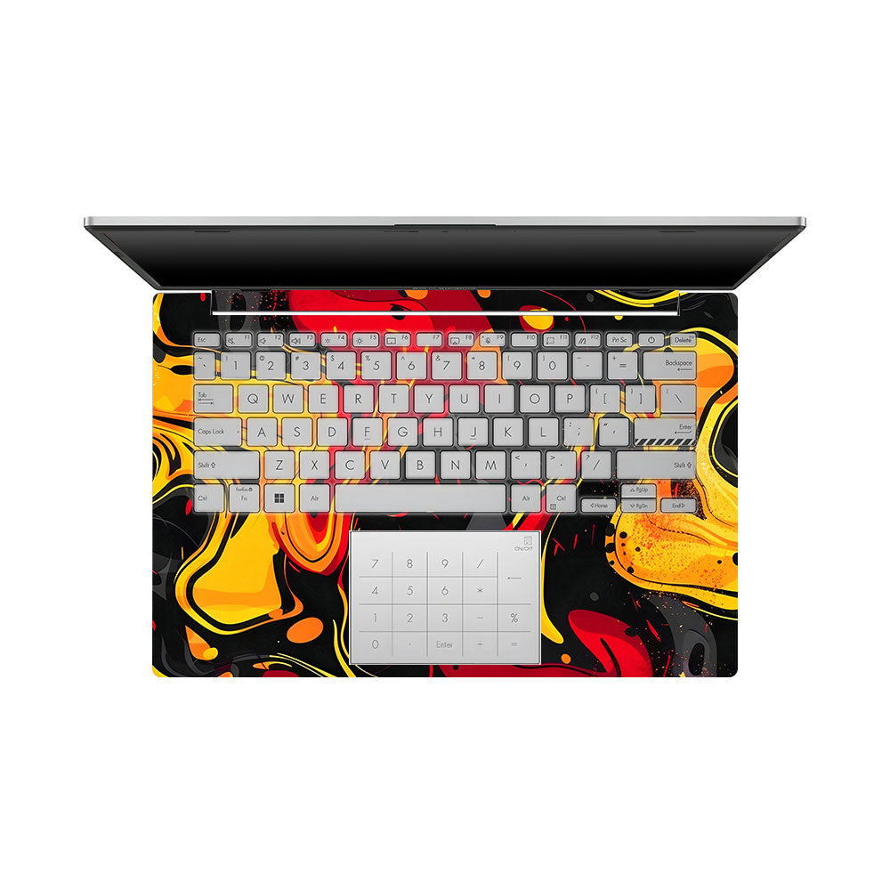 Lava Burst Asus Vivobook Go 14 E1404 Laptop Skin
