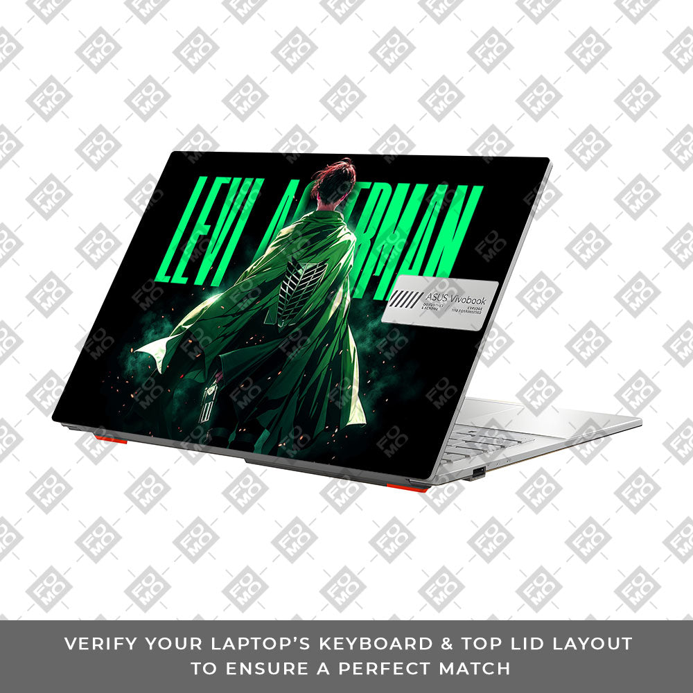 Levi Ackerman Stance Asus Vivobook Go 14 E1404 Laptop Skin