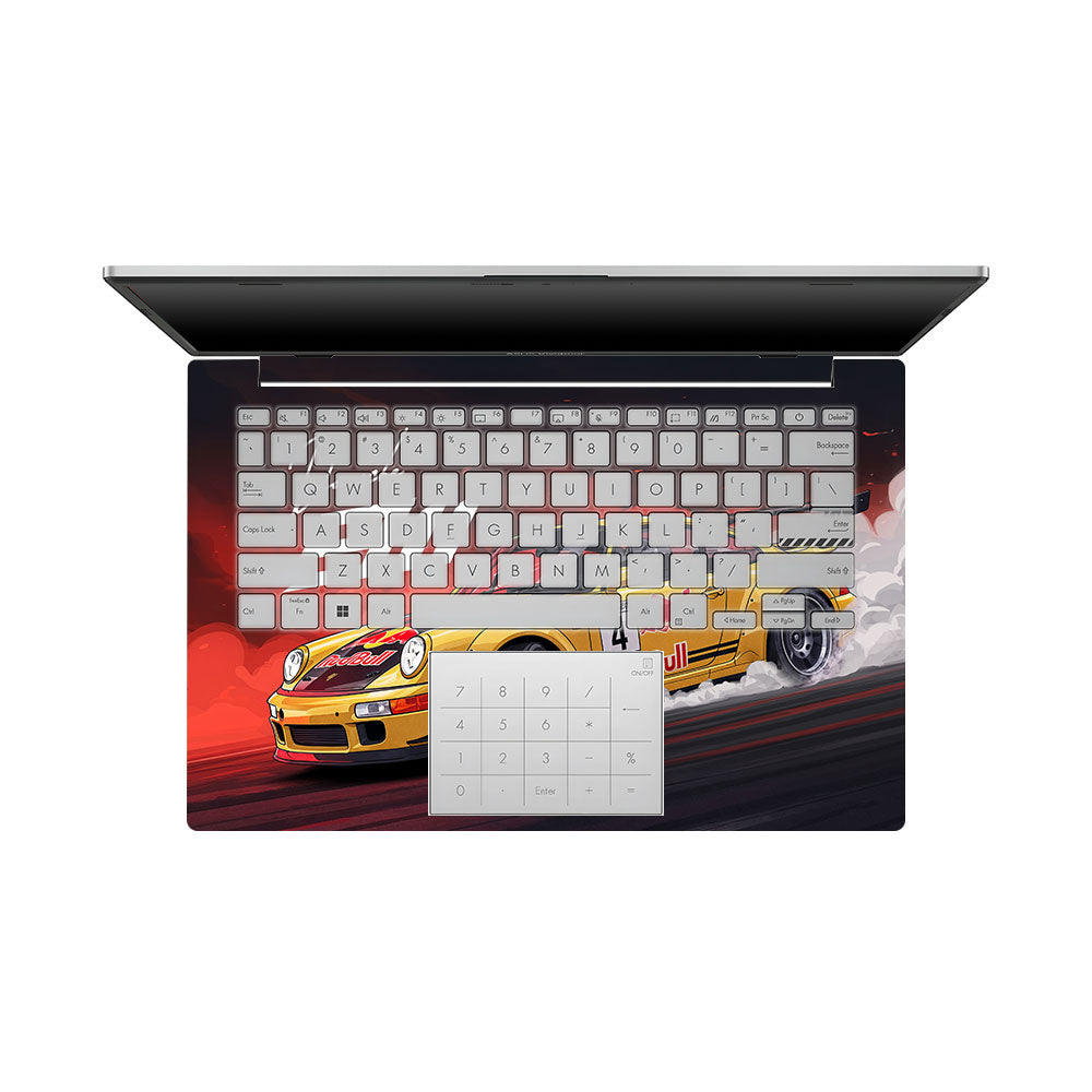 Porsche 911 Red Bull Classic Racer Asus Vivobook Go 14 E1404 Laptop Skin