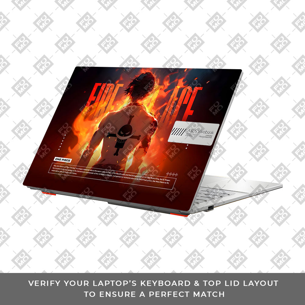 Fire Fist Ace Asus Vivobook Go 14 E1404 Laptop Skin