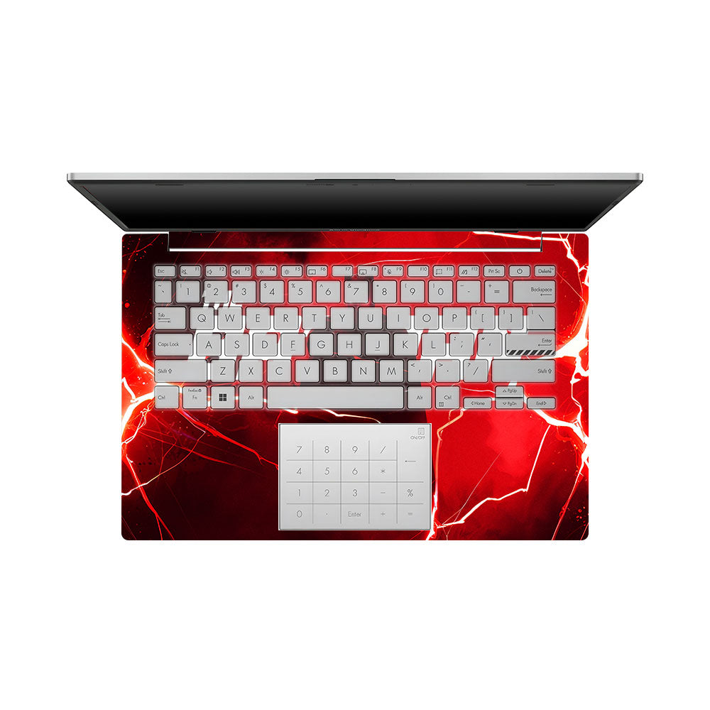 Red Rage Batman Asus Vivobook Go 14 E1404 Laptop Skin
