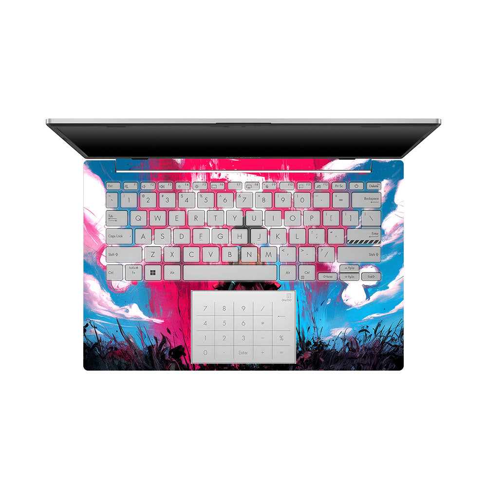 Straw Hat Graffiti One Piece Asus Vivobook Go 14 E1404 Laptop Skin