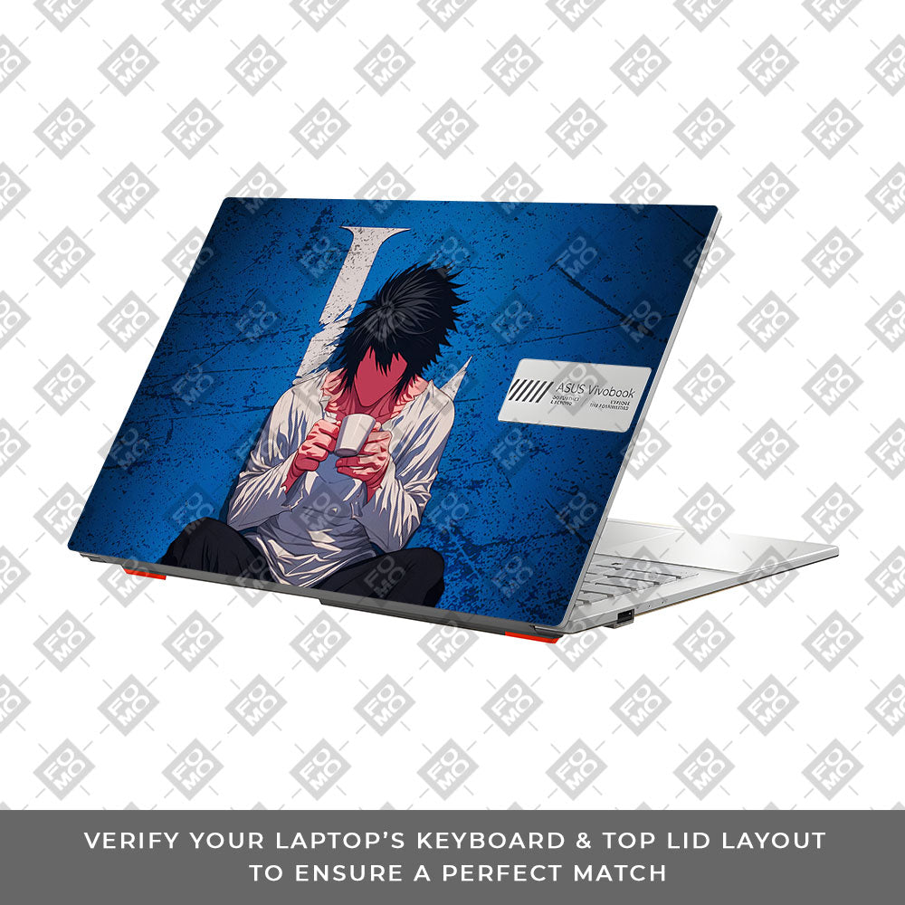 Death Note L Lawliet Asus Vivobook Go 14 E1404 Laptop Skin