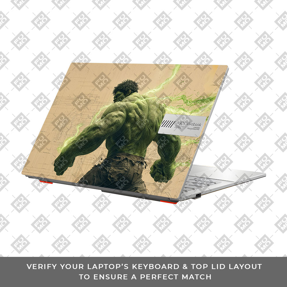 Hulk Unleashed Asus Vivobook Go 14 E1404 Laptop Skin