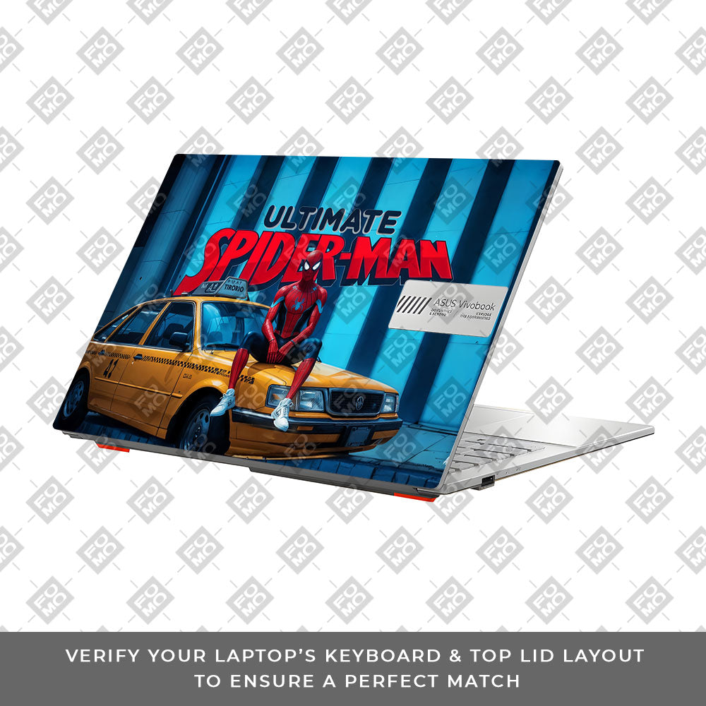 Urban Spiderman Asus Vivobook Go 14 E1404 Laptop Skin