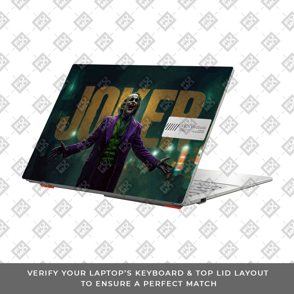 The Joker Chaos Asus Vivobook Go 14 E1404 Laptop Skin