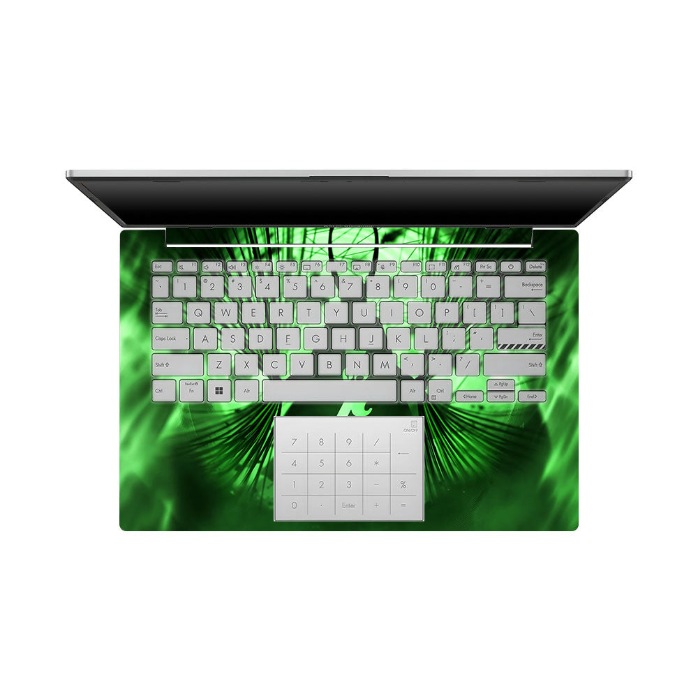 Loki's Green Aura Asus Vivobook Go 14 E1404 Laptop Skin