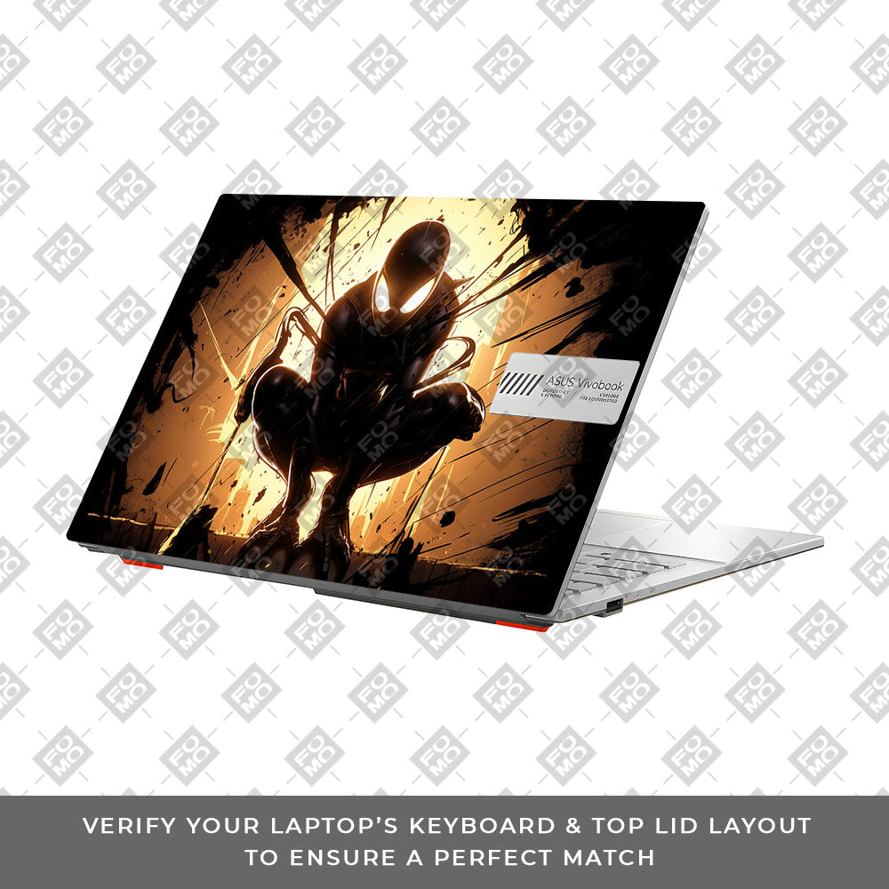 Shadow Spiderman Asus Vivobook Go 14 E1404 Laptop Skin