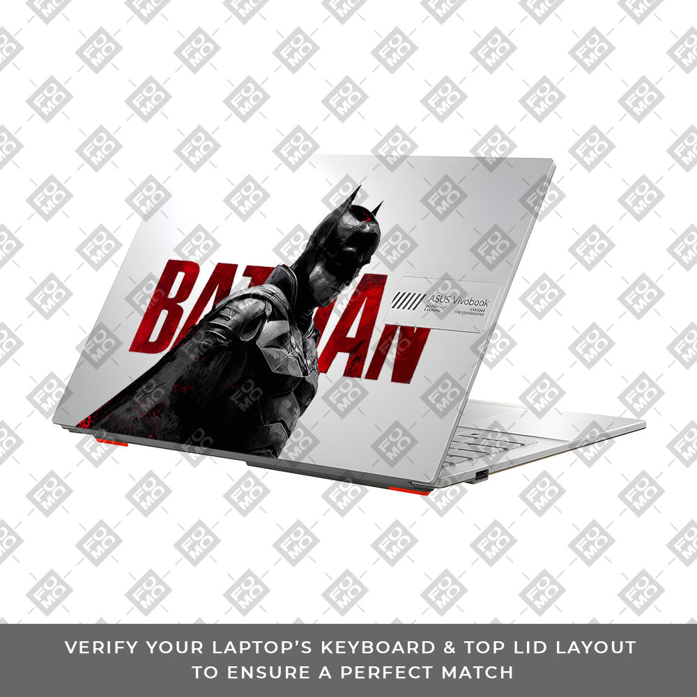 Transparent Shadow Vigilante Asus VivoBook Go 14 E1404 Laptop Skin