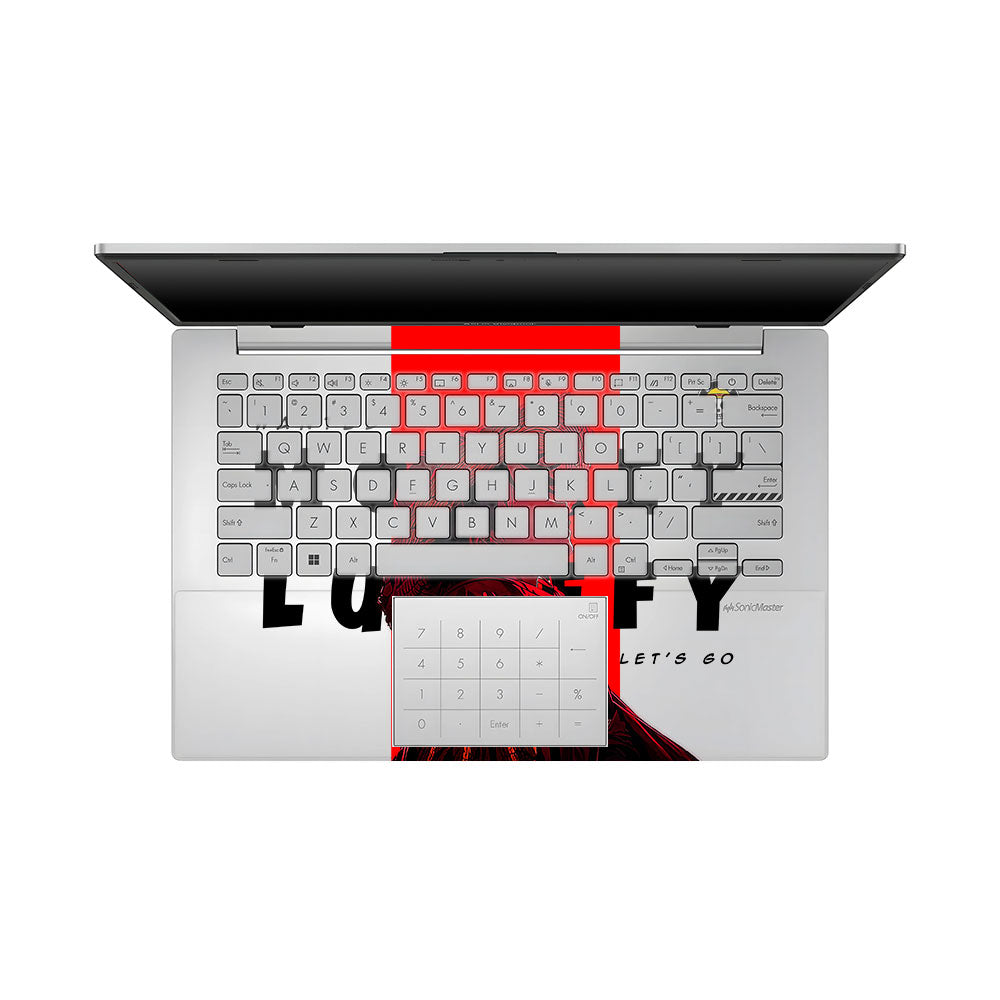 Transparent Pirate King Asus VivoBook Go 14 E1404 Laptop Skin