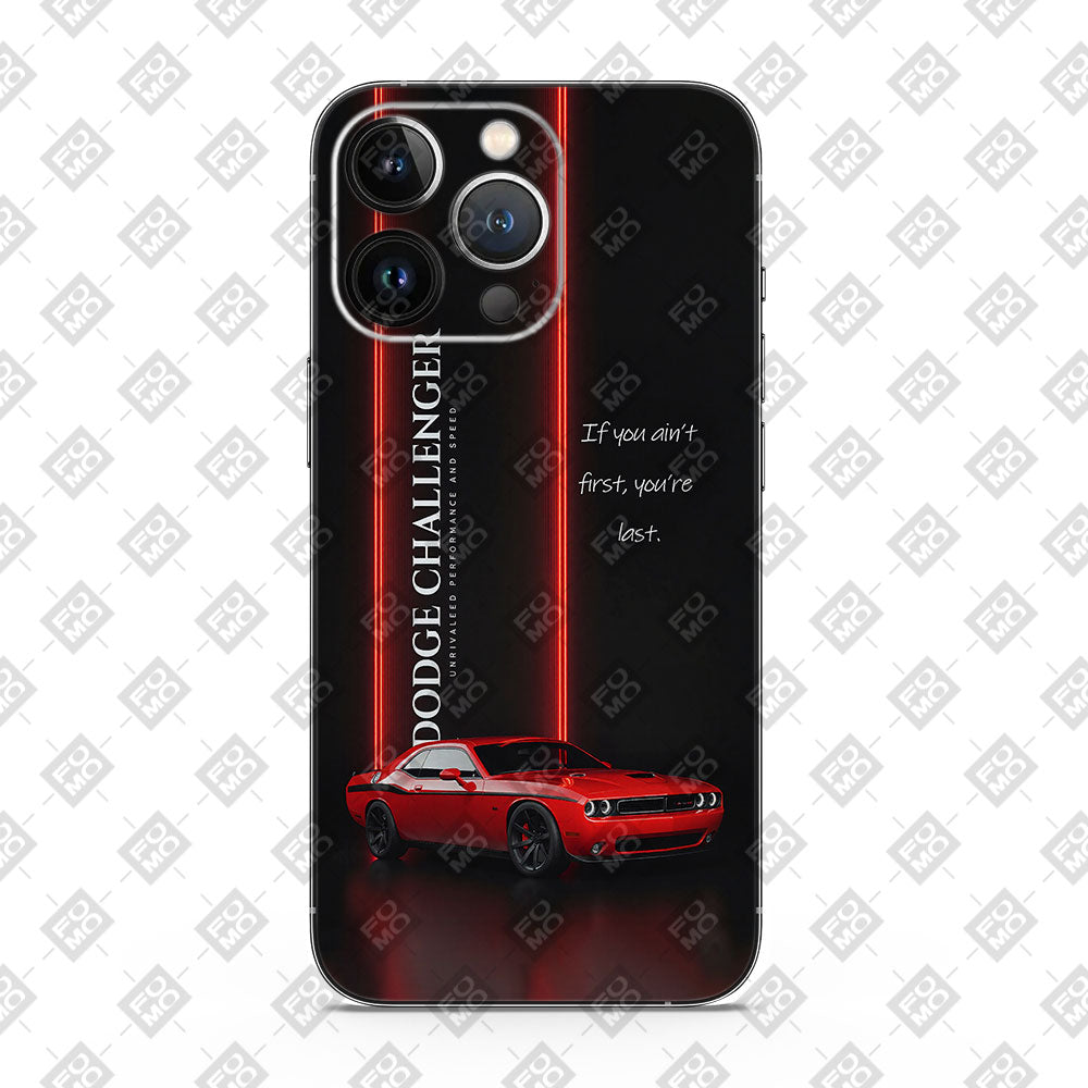 Dodge Challenger Red Fury Mobile Skins