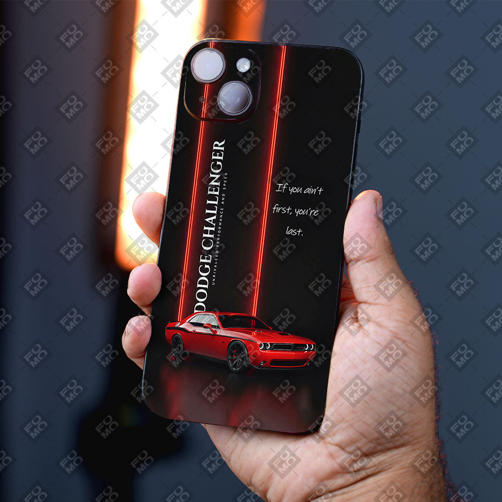 Dodge Challenger Red Fury Mobile Skins