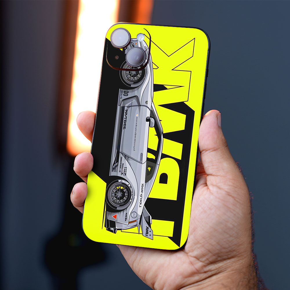 Drift Machine Yellow Mobile Skins