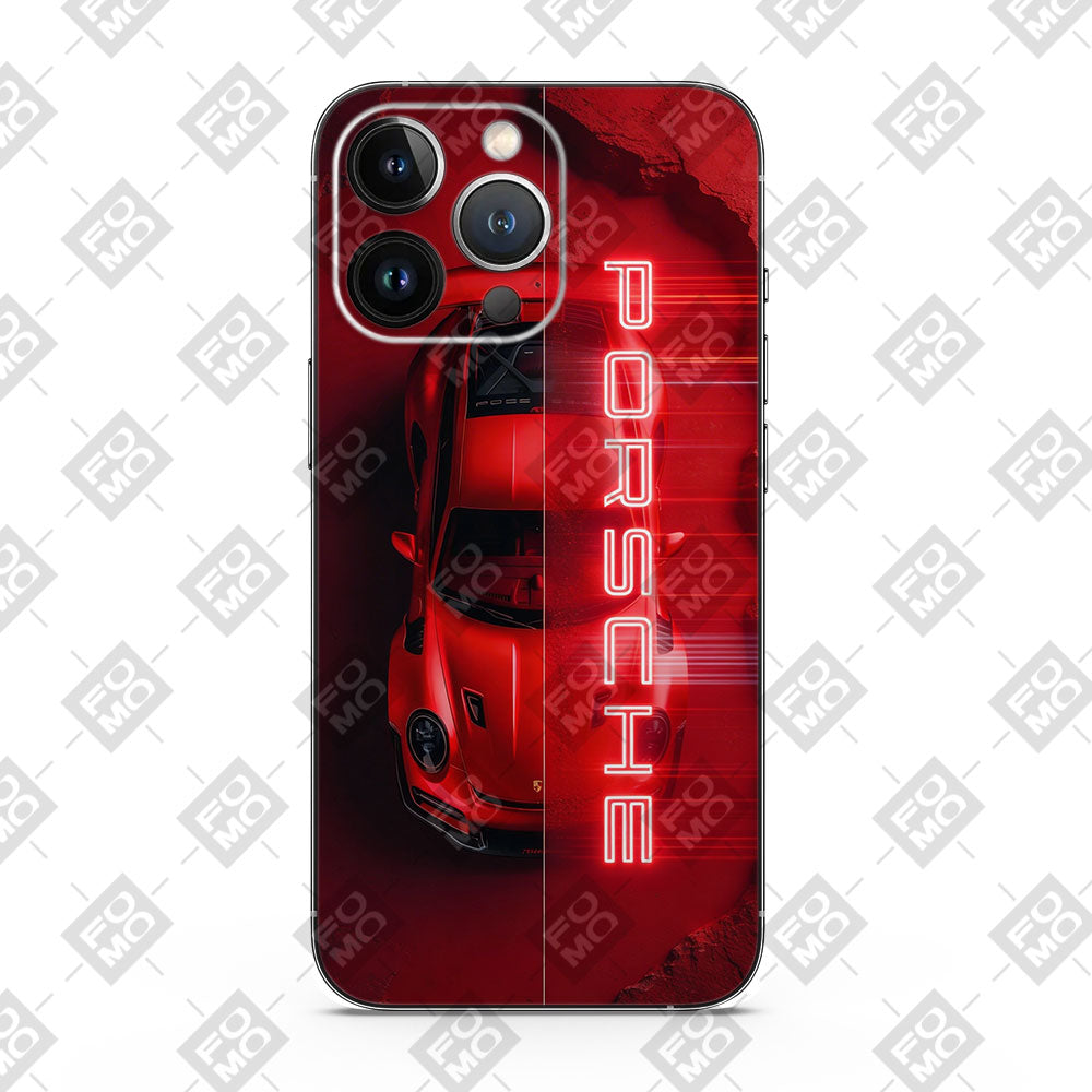 Porsche Speedster Red Mobile Skins