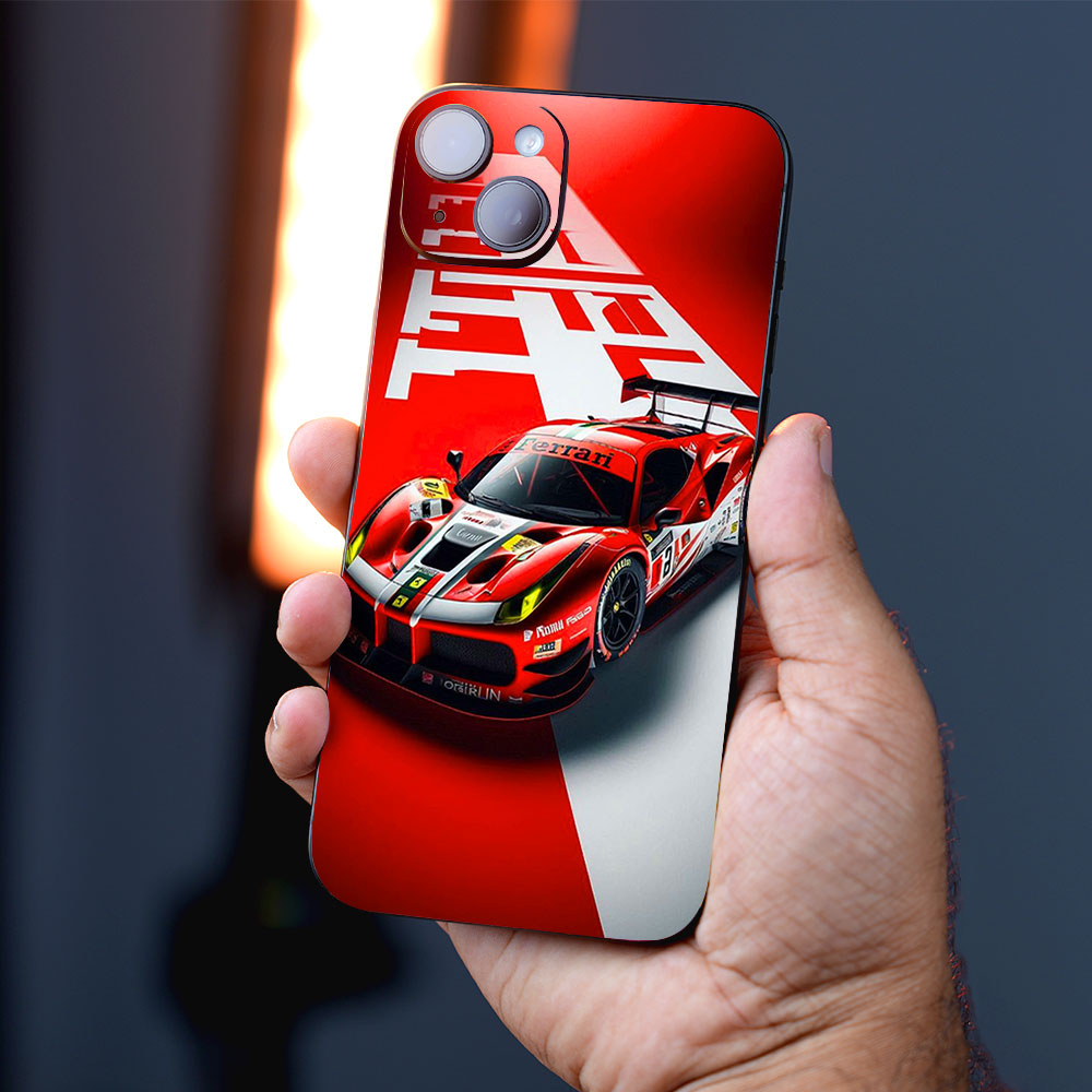 Ferrari Evo Red Velocity Mobile Skins