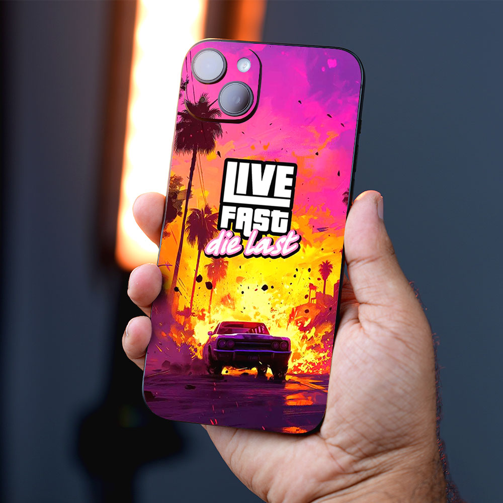 Neon Sunset Dodge Mobile Skins