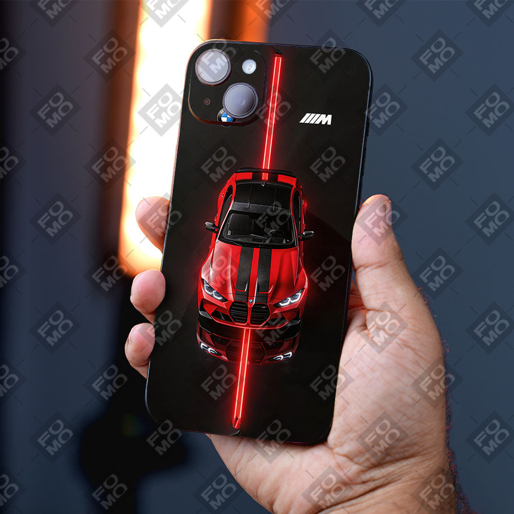 BMW M Series Scarlet Streak Mobile Skins
