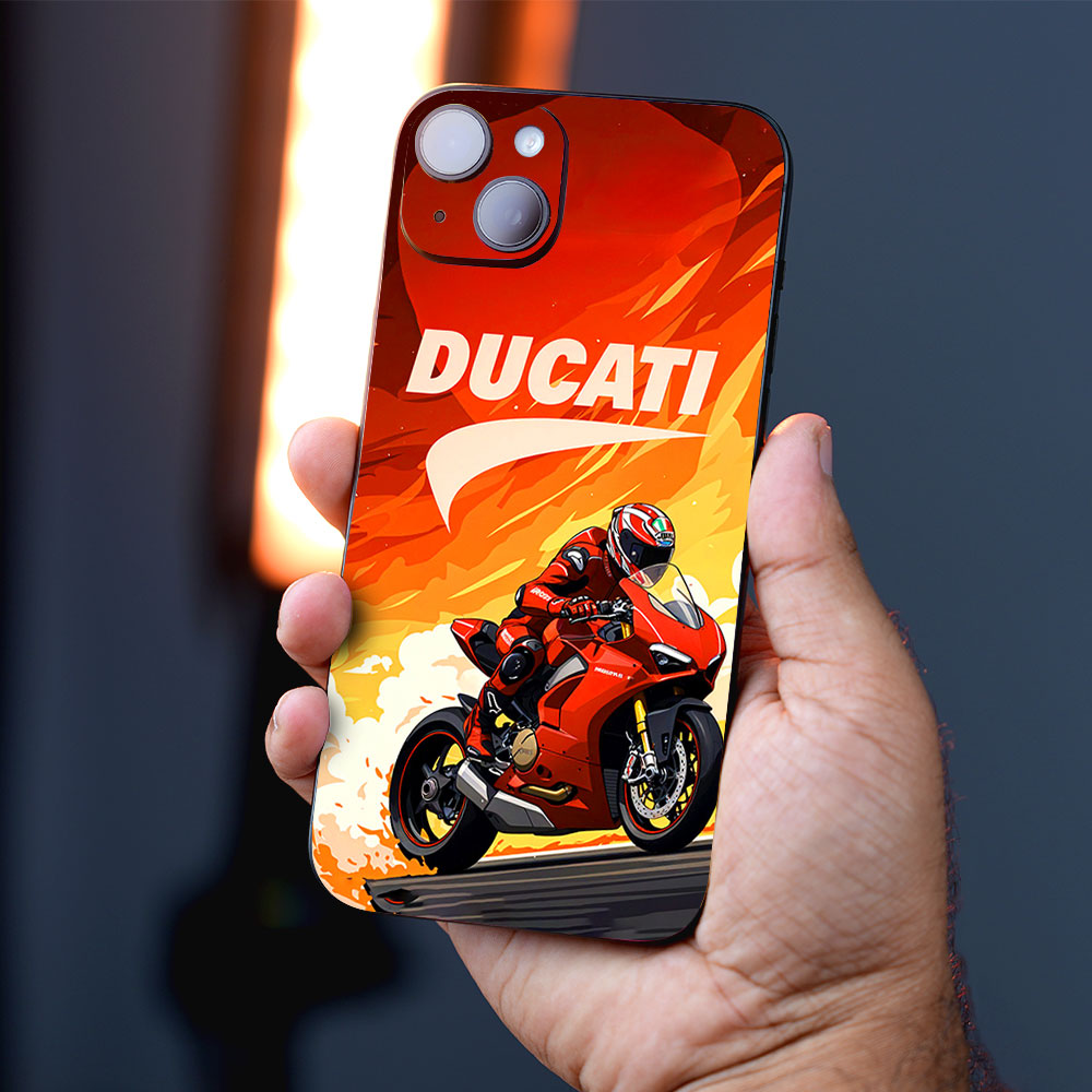Red Ducati Panigale Mobile Skins