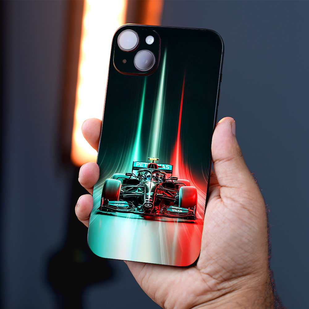 Mercedes Petronas Power Mobile Skins