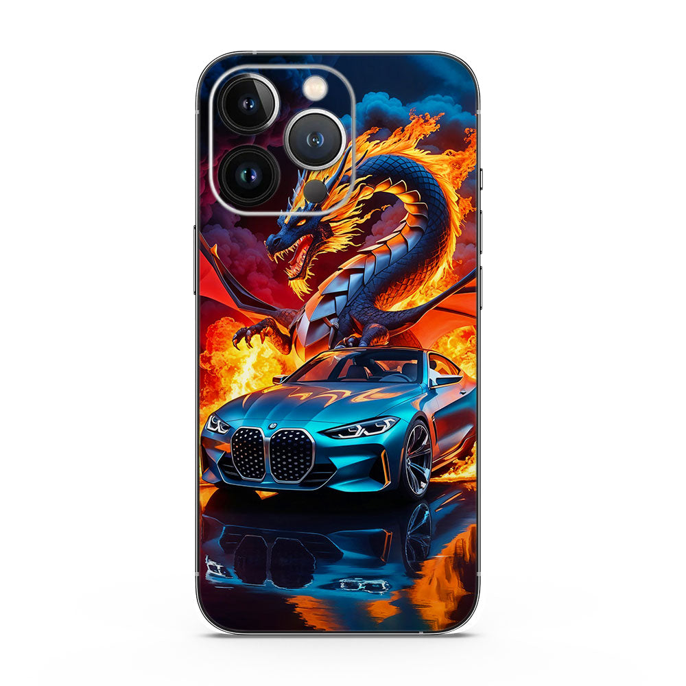 Fomo Store Mobile Skins Cars & Bikes BMW with Dragon's Wrath