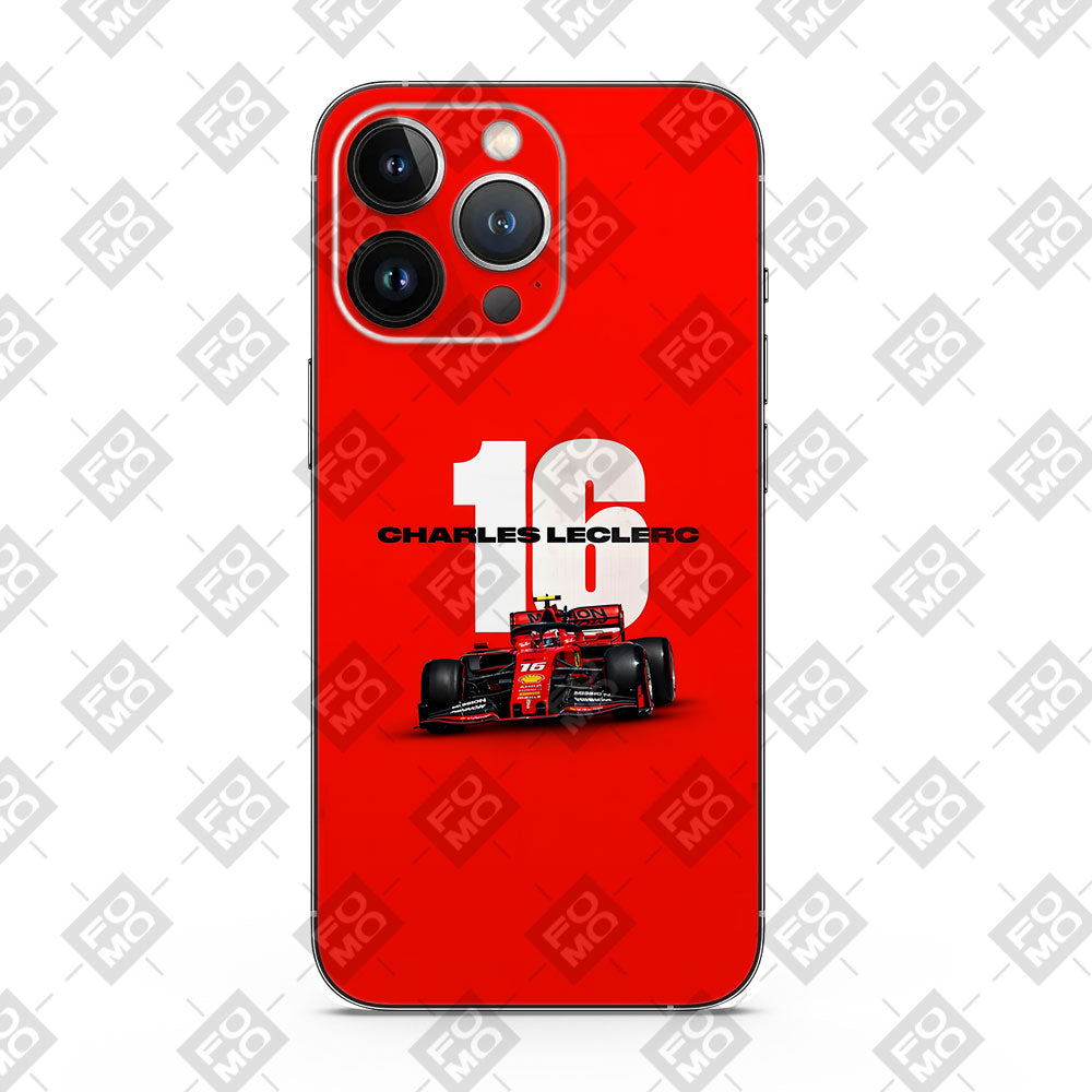 16 Charles Leclerc 3D Mobile Skin