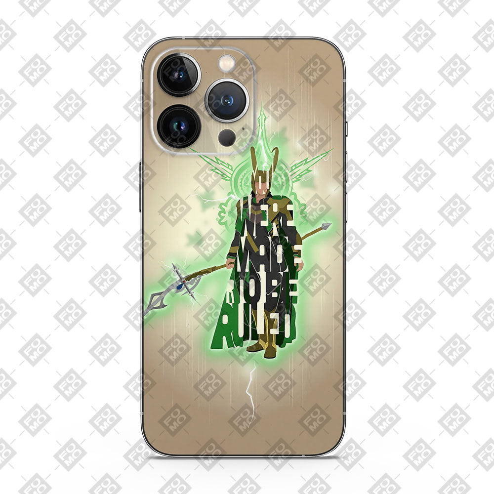 Loki - We Were Made To Be Ruled Comics Mobile Skins