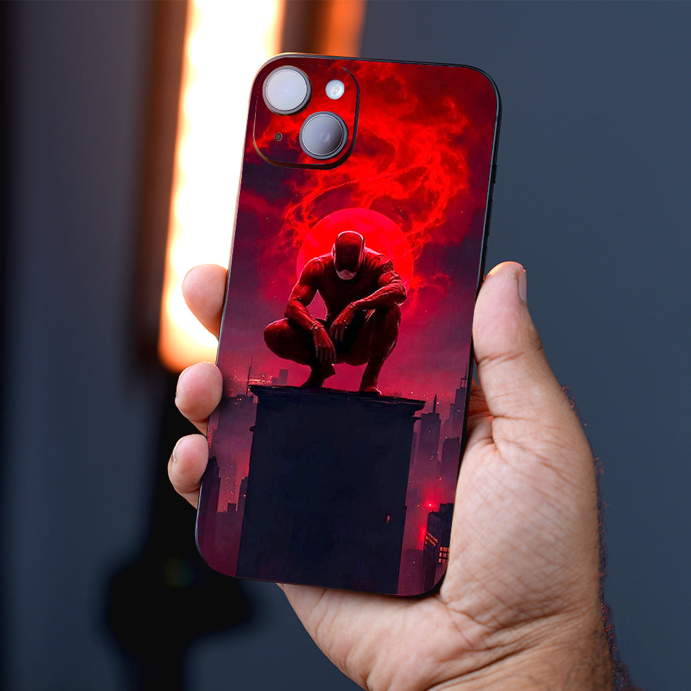 The Devil of Hell’s Kitchen in Blood Red Comics Mobile Skins