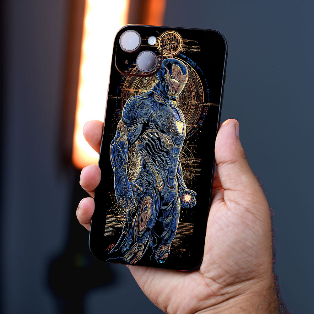 Iron Man Tech Armor Comics Mobile Skin