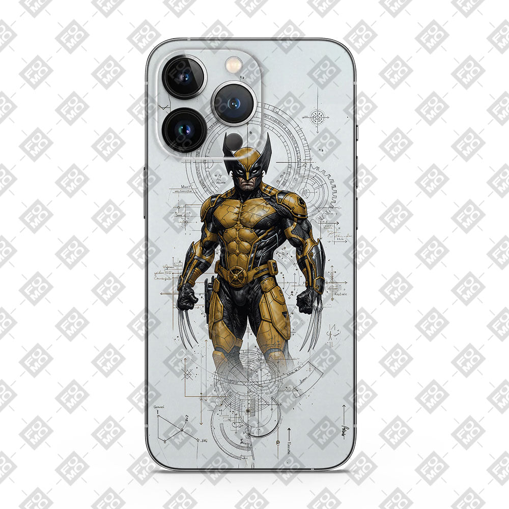 Wolverine Tech Blueprint Comics Mobile Skins