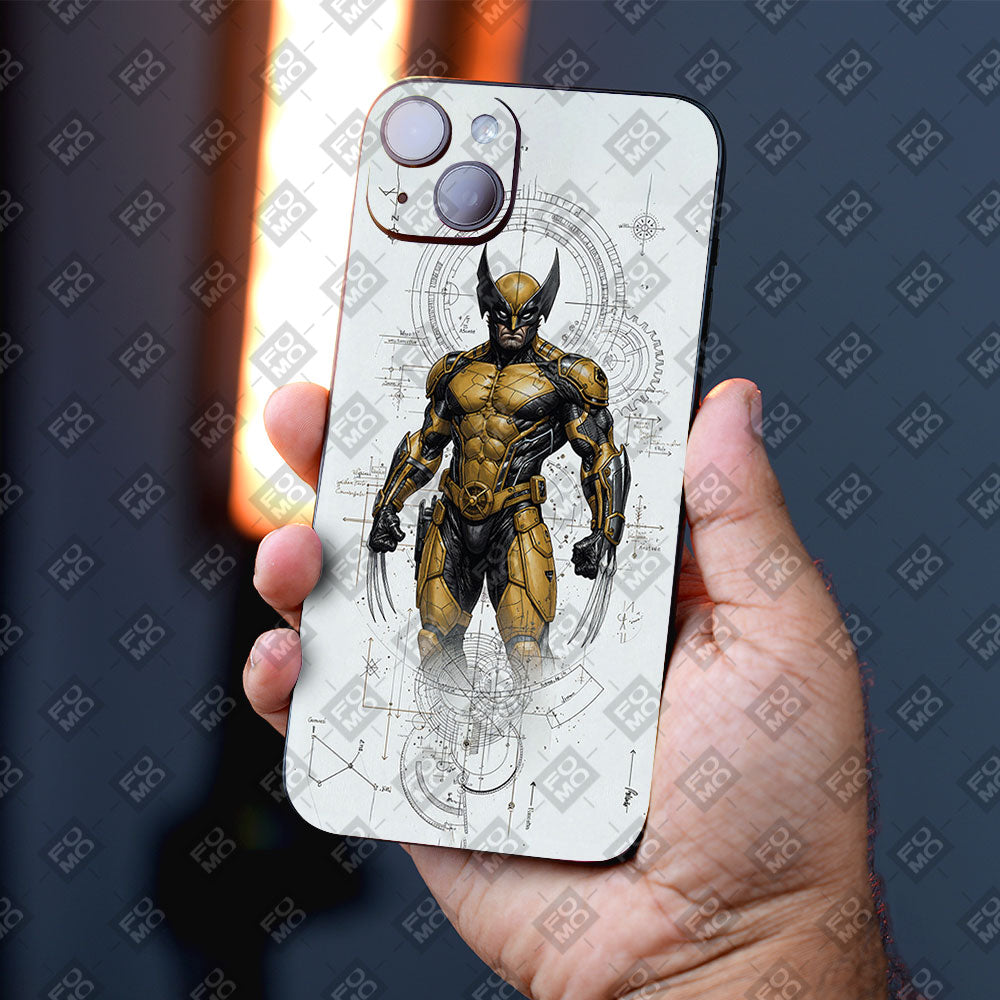 Wolverine Tech Blueprint Comics Mobile Skins