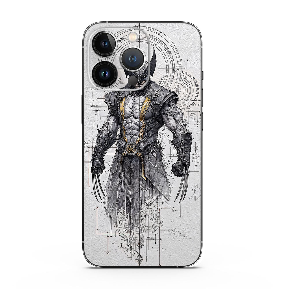 Wolverine Tech Blueprint Comics Mobile Skins