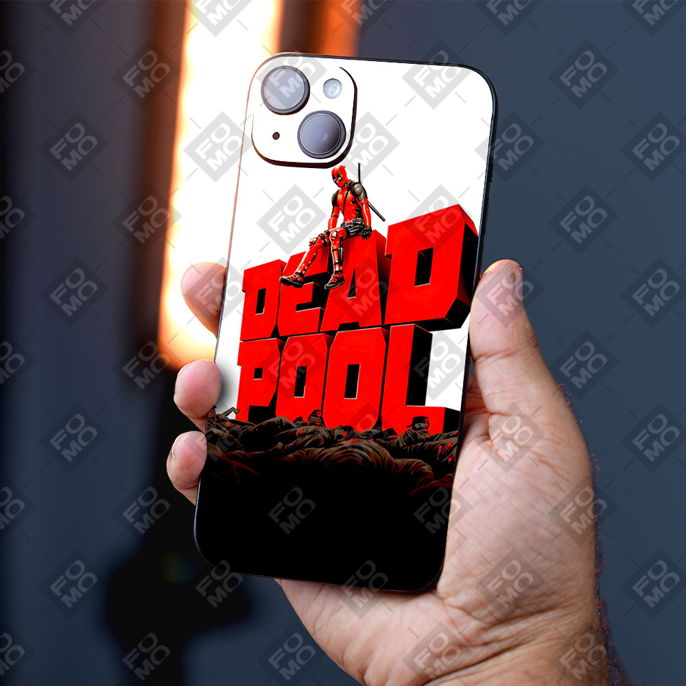 Deadpool on Top of Mayhem Comics Mobile Skins